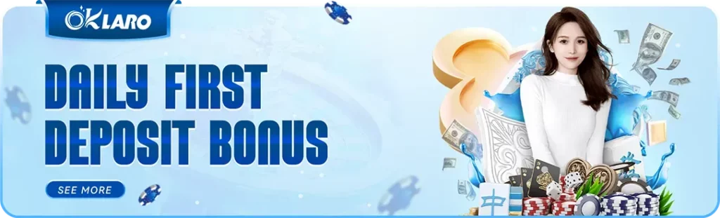 Daily First Deposit Bonus